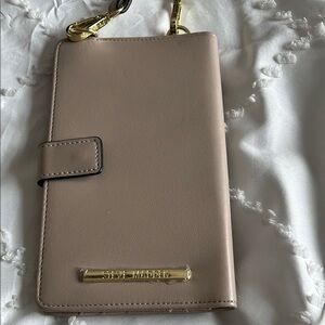Steve Madden Taupe Wallet Phone Case Crossbody